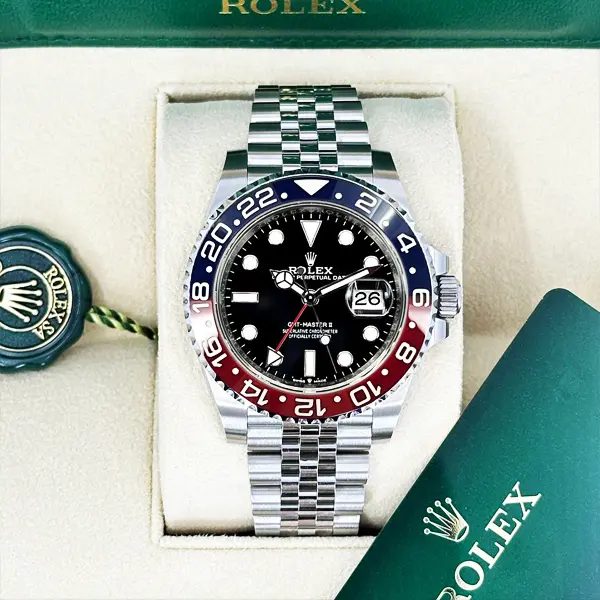 GMT-Master II Pepsi — bezel albastru & roșu
