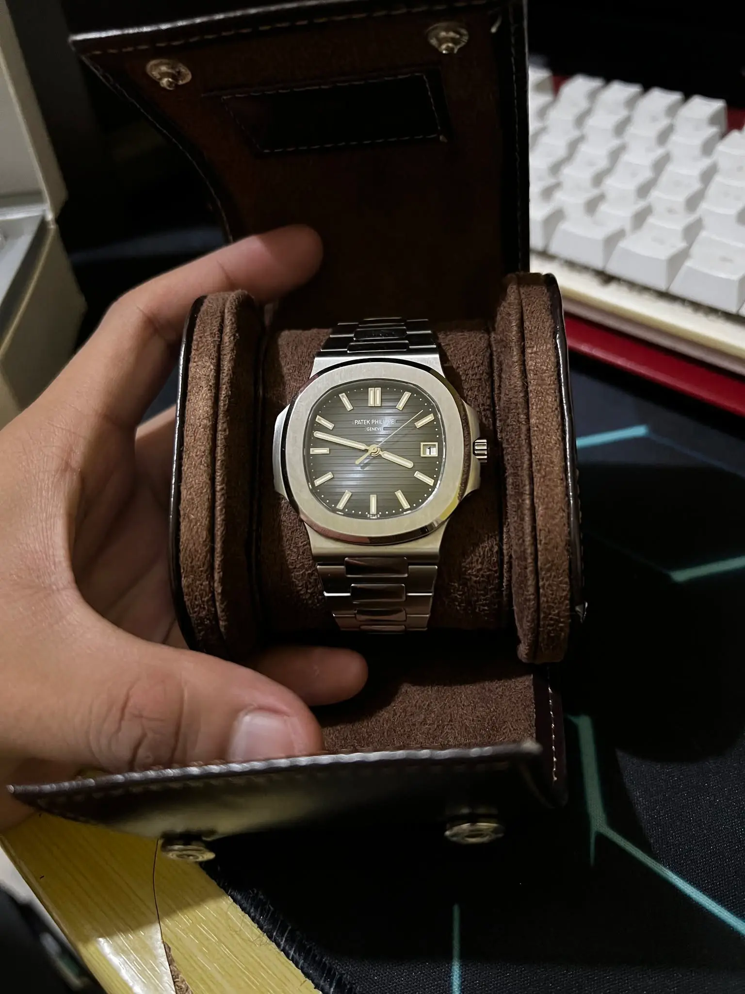 Datejust primită — detaliu bezel