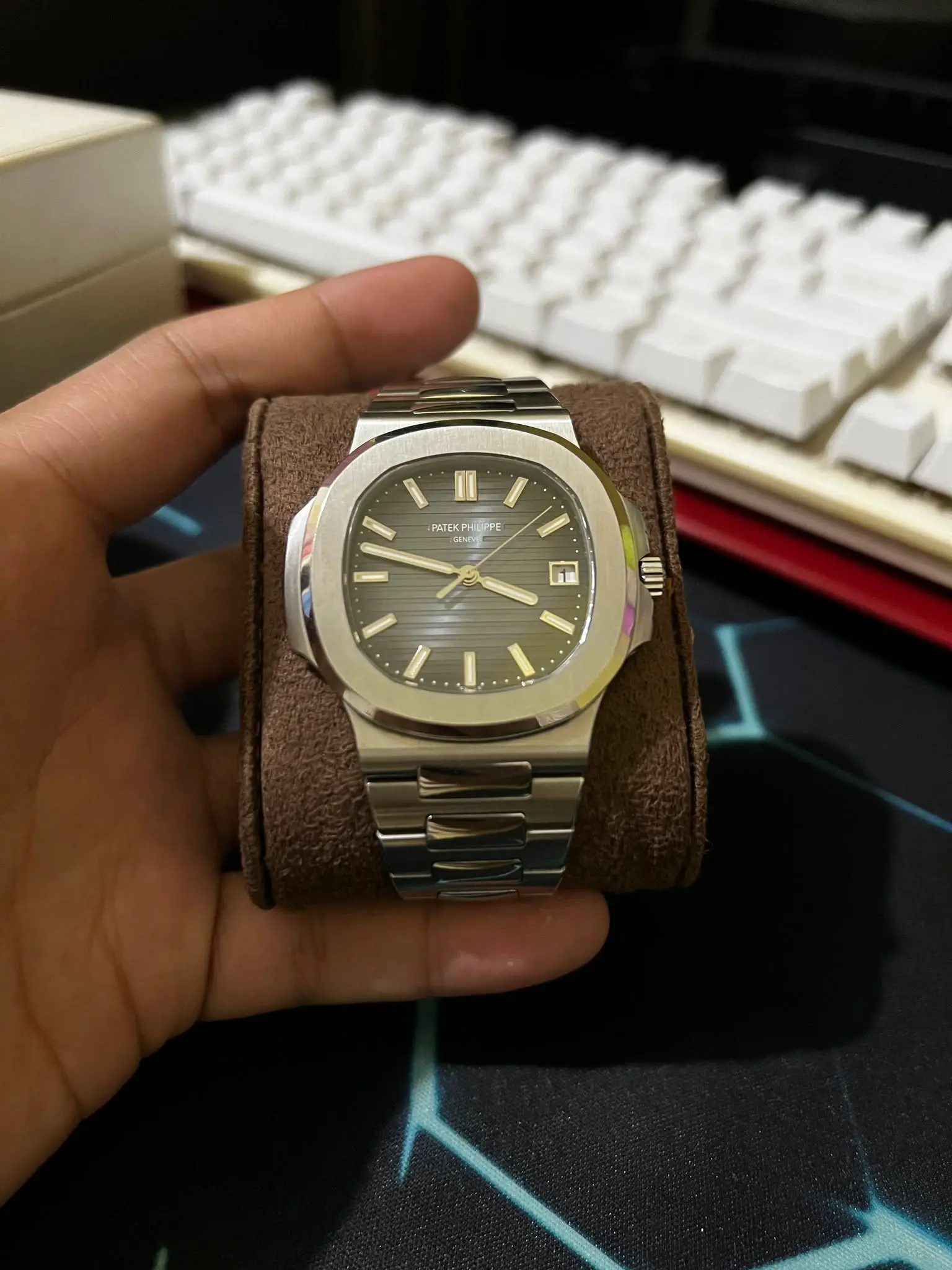 Datejust primită — vedere la încheietură